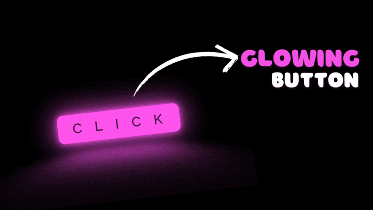 CSS Animated Glowing Button