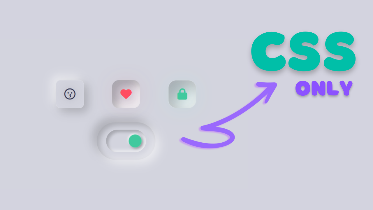 Neumorphic Switch Toggles