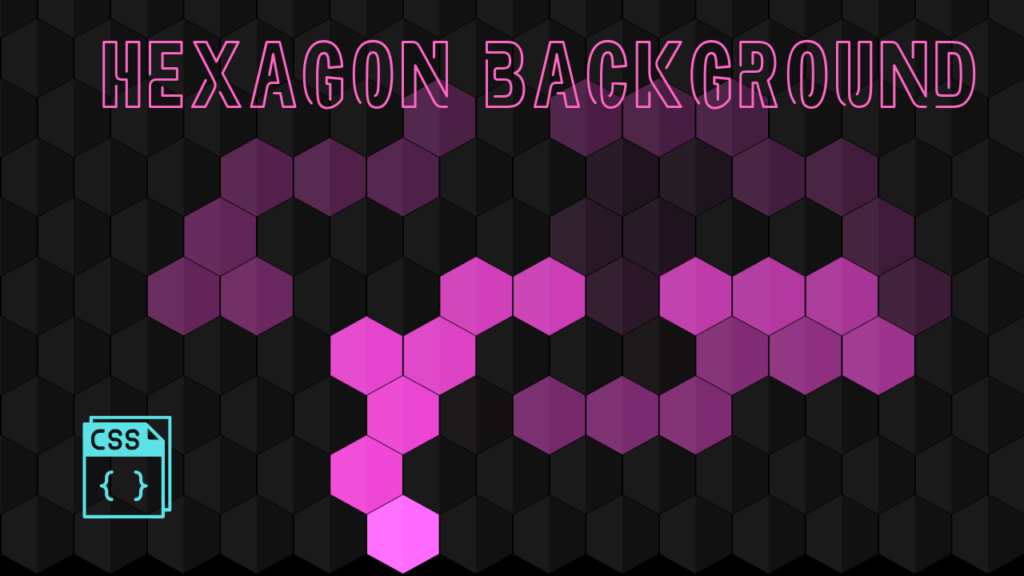 Hexagon grid hover animation