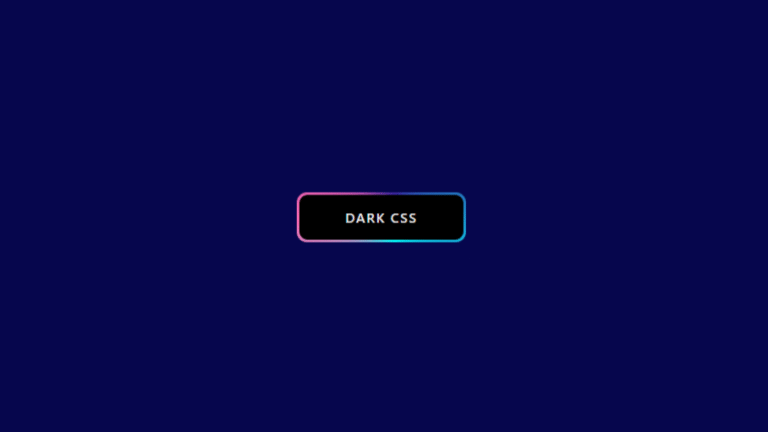 CSS Glowing Gradient Button Border Animation Effect