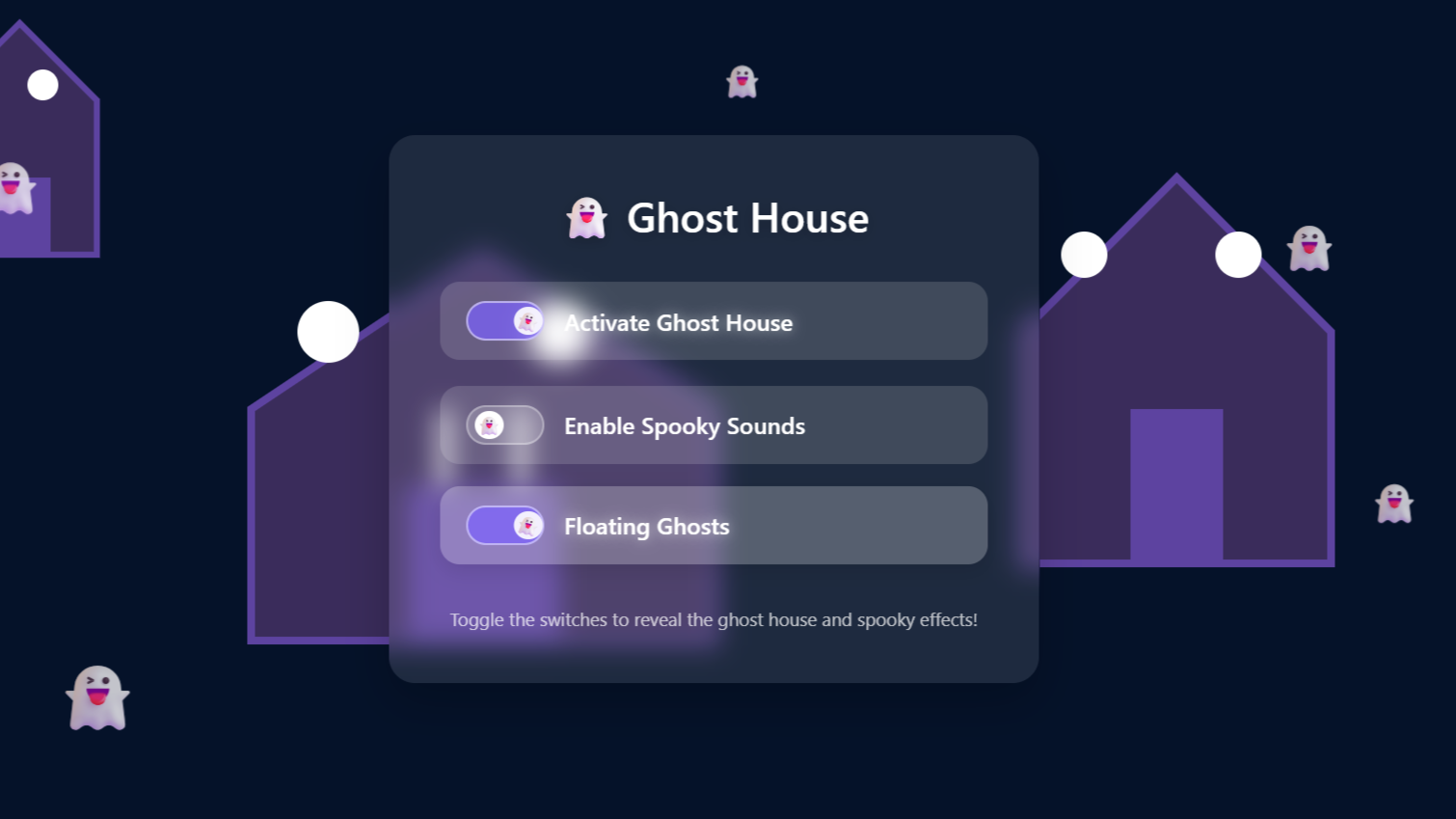 Simple Ghost House with custom checkbox