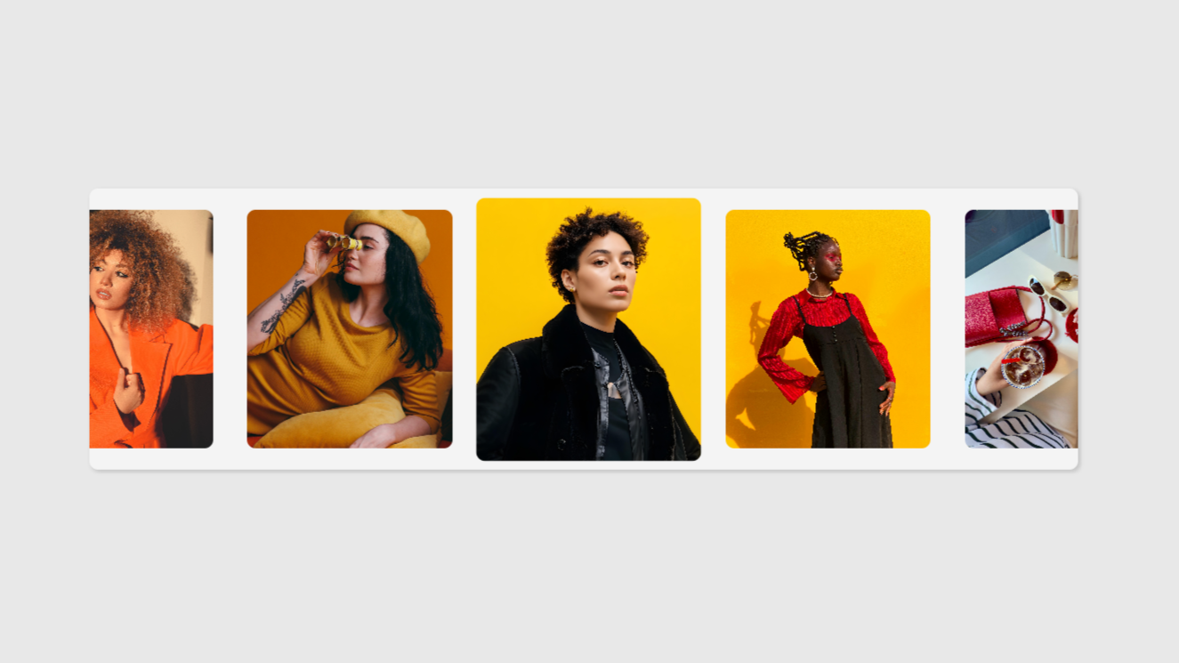 Infinite scrolling animation